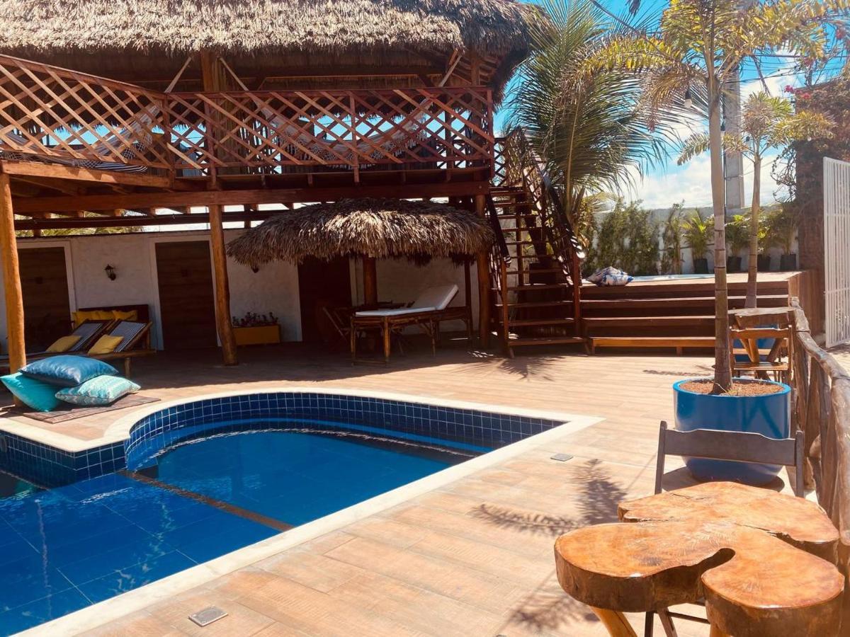 Leao Beach Pousada Luís Correia Eksteriør billede