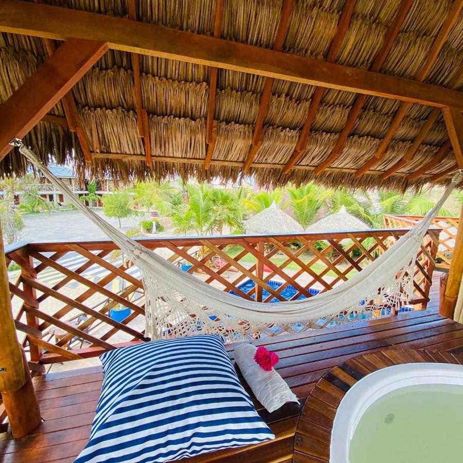 Leao Beach Pousada Luís Correia Eksteriør billede